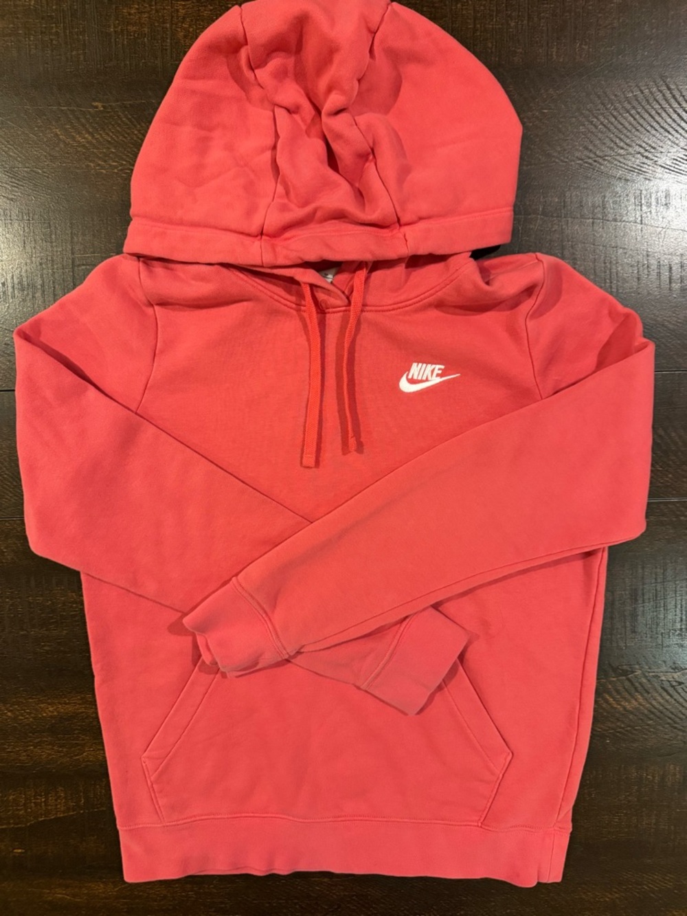 Nike Sportswear Club Fleece Pullover Hoodie Pink XS - Picture 6 of 11